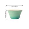 4.5 Inches Gradient Color Ceramic Rice Bowl Nordic Style Dessert Bowl Dining Bowl  Ice Cream