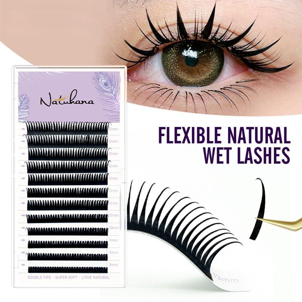 0,07 mm Wet Lashes Wispy Spikes Lashes Neue Manga Lashes Wimpernverlängerung