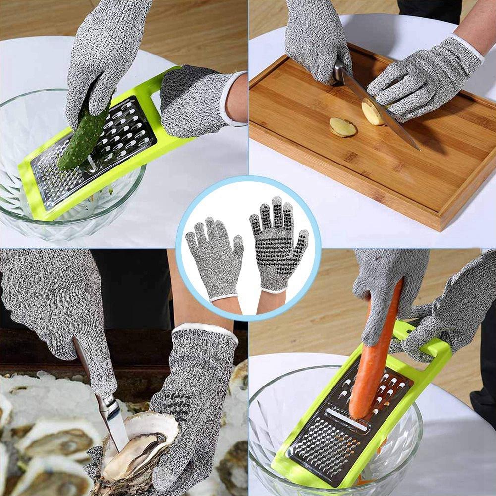 Touchscreen Nylon Labor Protection Work Gloves Level 5 Cut Resistant Anti Slip Gloves XL