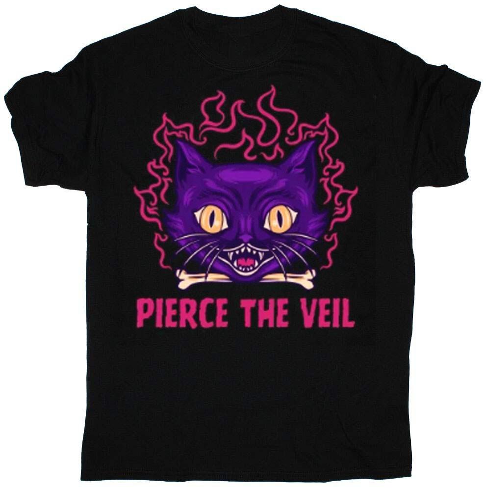 Редкий! Хлопковая футболка унисекс группы Pierce The Veil, размер от S до 5XL, футболка унисекс для концерта XXXXL