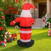 4.9FT Inflatable Santa Claus Toy Xmas Yard Lawn Party Decoration with LED Lights Christmas Home Supplies Ornaments Festive Gift