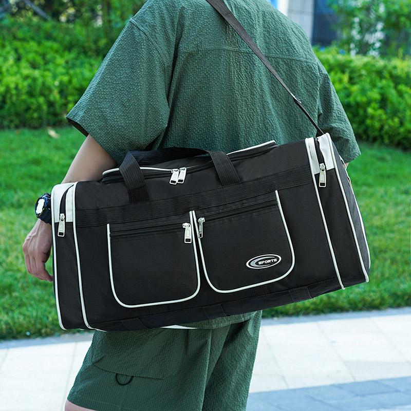 Large-capacity Waterproof Foldable Hand-held Travel Bag Short-distance Travel Multifunctional Luggage Bag Lightweight Burden-reducing Storage Bag