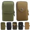 Bolsa tática masculina Molle, cinto, bolsa de cintura, bolso pequeno, militar, bolsa de corrida, viagem, camping, costas macias