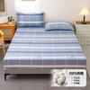 100% Cotton Fitted Sheet Set Single Bed Dormitory Mattress Protector 90/120/150/180cm
