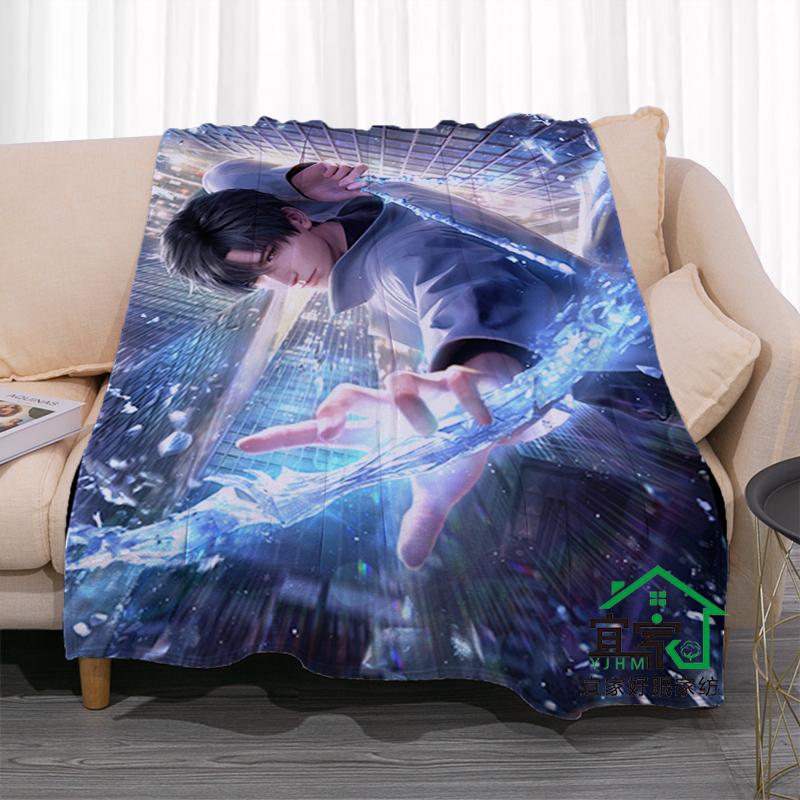 Zayne Blanket Game Love And Deepspace Throw Soft Rug Sofa Bed Camping Travel Gift For Girls Warm Fluffy Blanket Home Decor 1PC