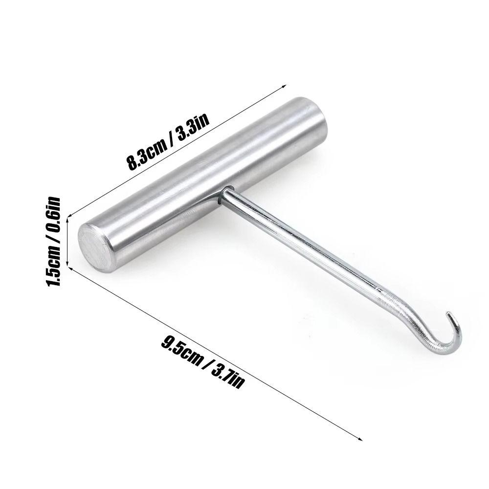 Badminton Tennis Stringing Hook Stainless Steel String Assistance Puller Exercise Equipment
