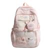 Schoolbag Junior High School Student Schoolbag Female Sweet Sister Korean High Value Primary School Student College Style Backpack Cartoon Large