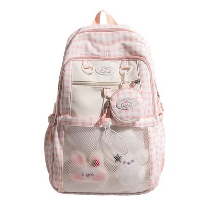 Schoolbag Junior High School Student Schoolbag Female Sweet Sister Korean High Value Primary School Student College Style Backpack Cartoon Large