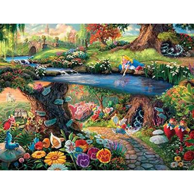 5D DIY Diamond Painting Cross Stitch Full Round Drill Fairyland Castle Diamond Embroidery