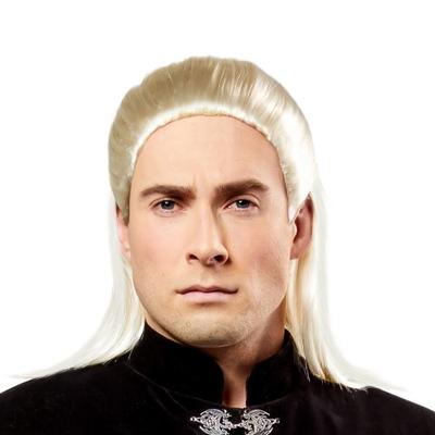 Peluca de Daemon Targaryen de La Casa del Dragón