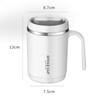 500ML Coffee Cup 304 Stainless Steel Breakfast Milk Cup Portable Coffee Mug  Office
