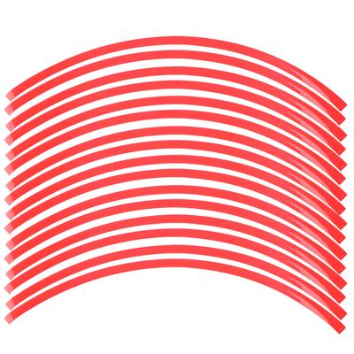 Univerzální auto motocykl kolo reflexní pinstripe obtisk páska samolepka dekorace fólie 6 barev