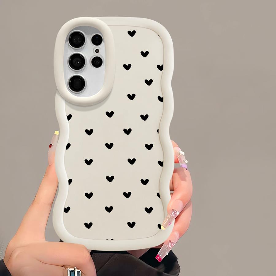 

Мультяшный Цветок Сердце Любви Мягкий Чехол для Телефона для Samsung Galaxy S21 S20 FE A25 S25 S22 Ultra S24 A26 S23 Plus A34 A35 A24 A55 Galaxy A35 5G