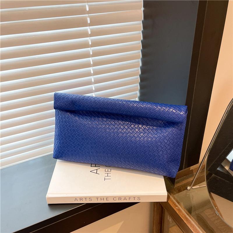 Frühling und Sommer neu schlicht einfarbig hochwertige Textur Temperament städtische Business-Pendler Damen-Clutch-Tasche hoher Wert