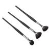 3Pcs Highlighter Brush Soft Hair Fan Shaped Facial Details Shadow Makeup Brushes Set Kit