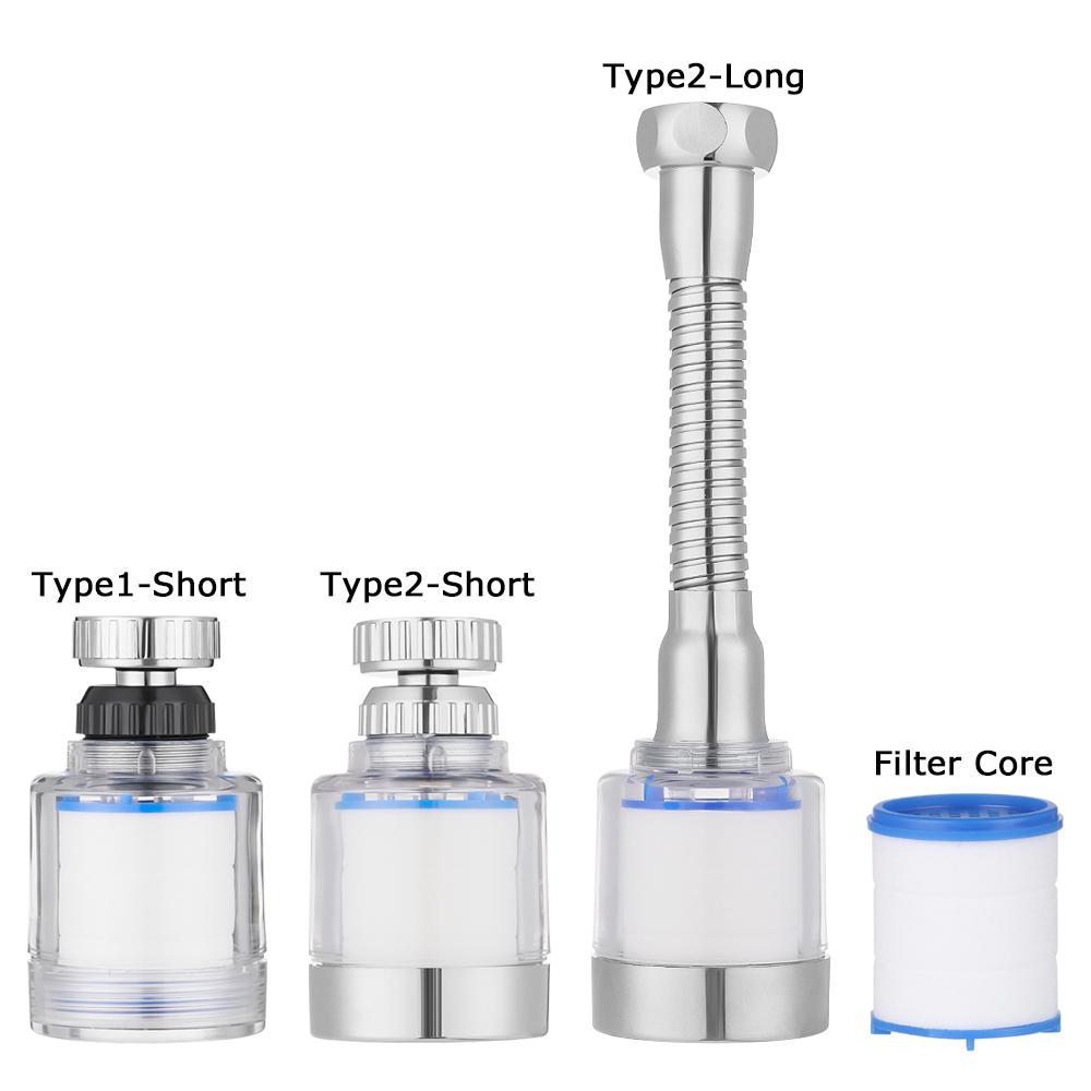 Hardware 360°  Aerator Connector Filter Diffuser Water Purifier Swivel Tap Faucet Nozzle Tap Head