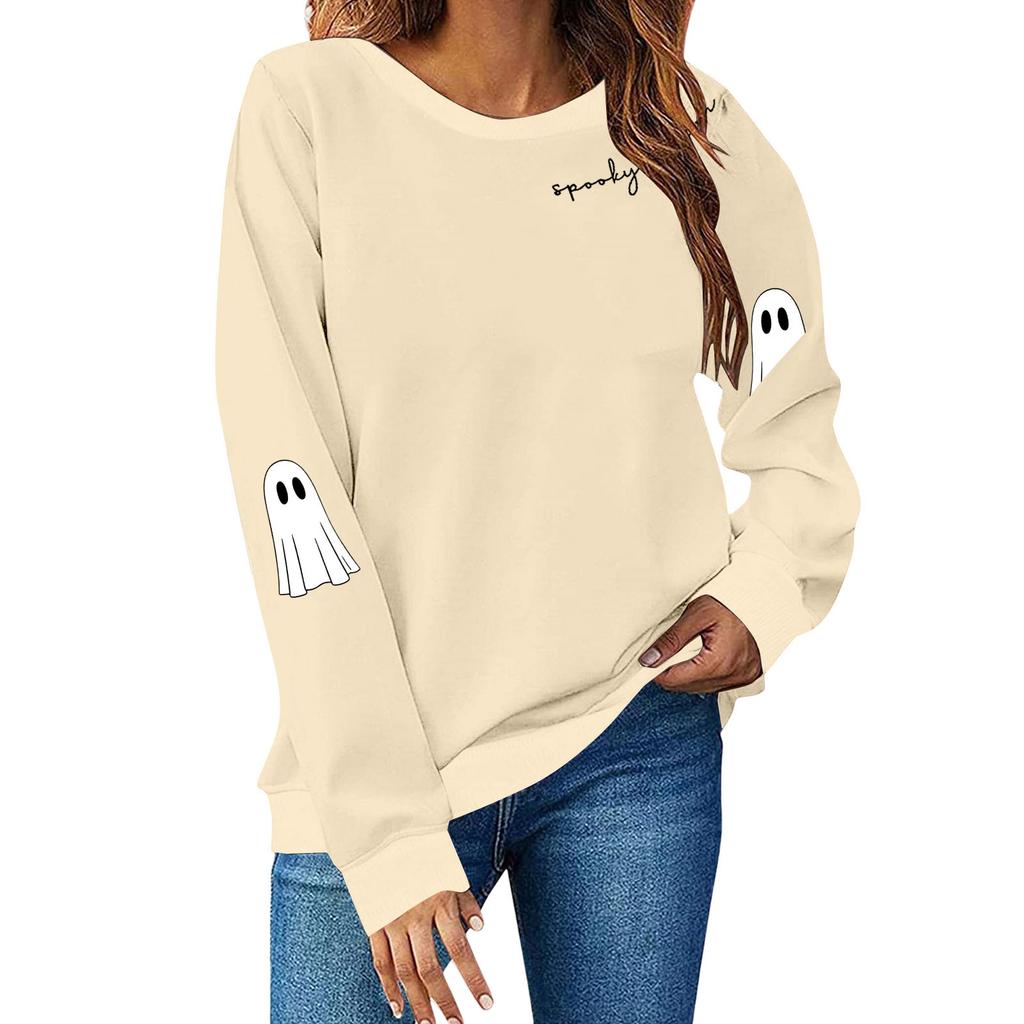 Women's Sweatshirt Long Sleeve  Casual Comfort Loose Lightweight Women's Sweatshirt