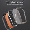 Compatible Key Cover for 2022 BYD Han DM-i EV Genesis Edition - Metal Shell Buckle