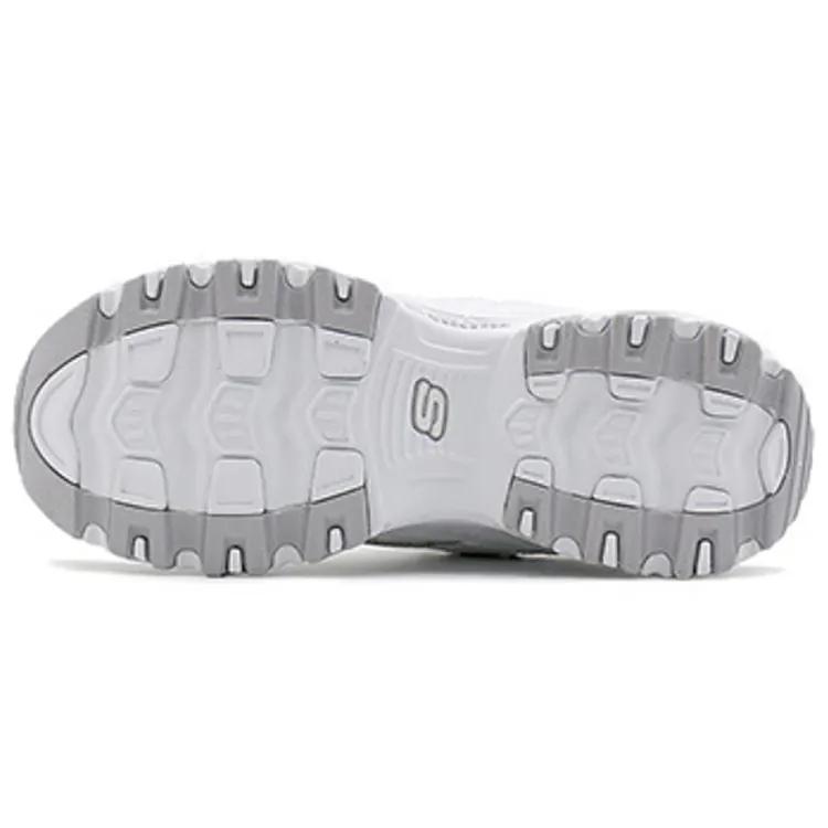 Skechers D'LITES White Women's (Unisex) Chunky Sneakers 11959 WHT