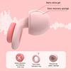 1 Pair Silicone Noise Reduction Earplugs Washable Waterproof Soft Reusable Hearing Protection Concerts Work Study Sleeping Silent Earplugs