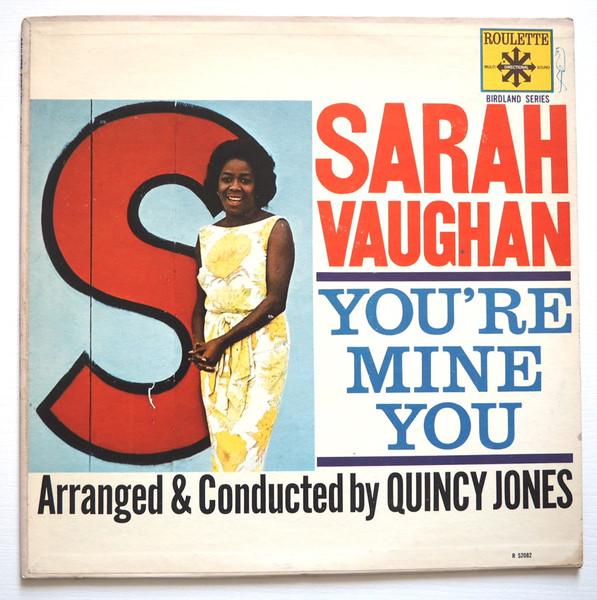 

LP Record SARAH VAUGHAN - Youre Mine You R52082 ROULETTE 1962 US Jazz Used
