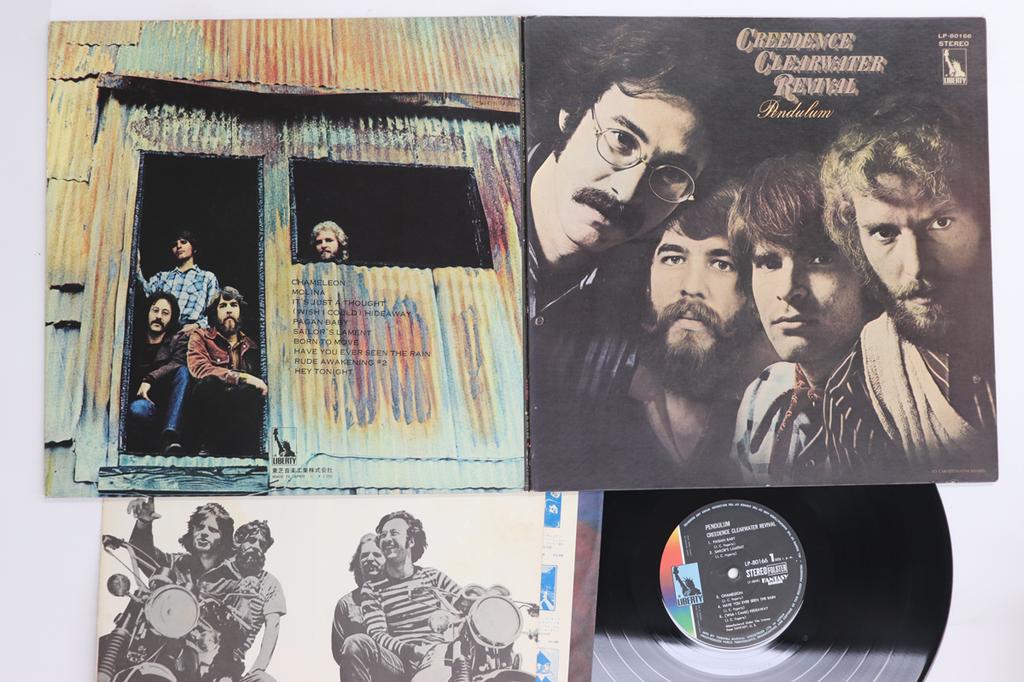 LP Record CREEDENCE CLEARWATER REVIVAL - Pendulum LP80166 LIBERTY 1970 Japan Obi Rock Used