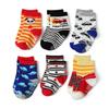 Cute Cartoon Crew Socks With Grips Infant Toddler Children Cotton Socks Set for Baby Boy