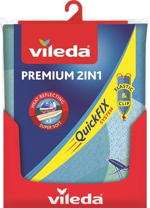 Vileda Housse De Table À Repasser Premium 2en1