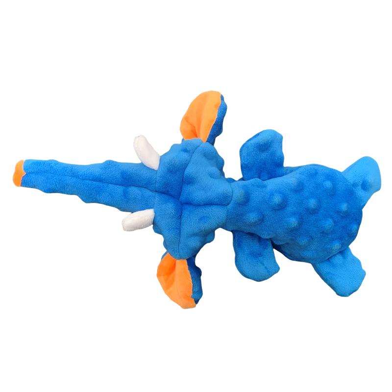 Elefant de pluș cu scârțâit pentru animale de companie, cochilie durabilă, jucărie pentru câini, mestecat interactiv fără umplutură, indestructibil, sunet de câine, pui, provizii