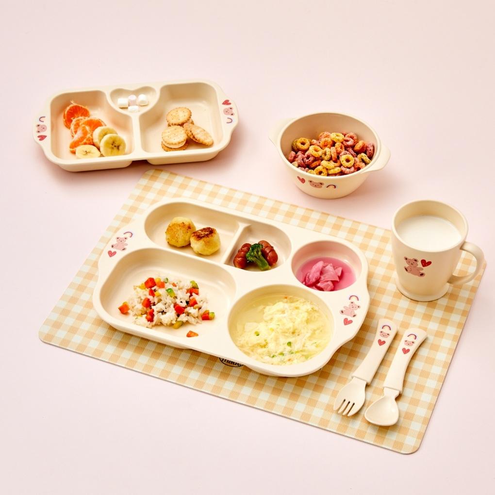 Bear Heart Corn Spoon and Fork Set_KI0225007
