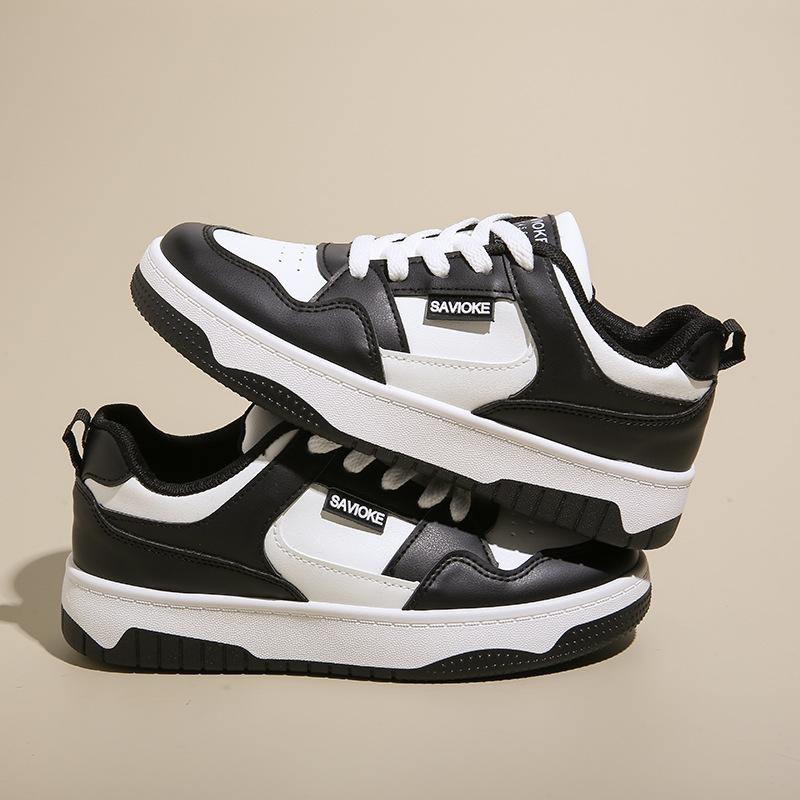 2025 Spring Little White Shoes New Korean Version Ins Trendy Girl Students Platform Heightening Sports Board Shoes Casual Shoes P712