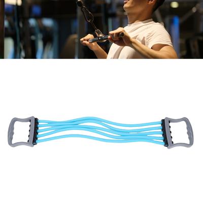 5 Tube   Resistance Band Fitness Training Stretch Exercise Band for Chest Arms Back Shoulder Workout