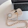 Full Coverage Makeup Mirror iPhone 16 Pro Max/17 Air/14/15 Crossbody Coin Purse Case