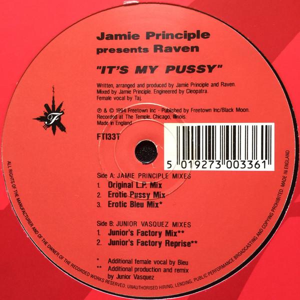 12-дюймовая пластинка JAMIE PRINCIPLE, RAVEN - It s My Pussy FTI33T Freetown Inc 1994 UK Танцевальная и Электронная Б/У