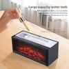 Nawilżacz Powietrza Styl Płomienia Dyfuzory Olejków Eterycznych Z 7 Kolorami LED USB Automatyczny Dyfuzor Zapachowy do Domu Pokoju Biura