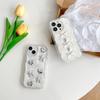 Pearl Bow Cream Ins Style Phone Case for IPhone 17 Pro Max Glitter Resin for IPhone 16 Soft
