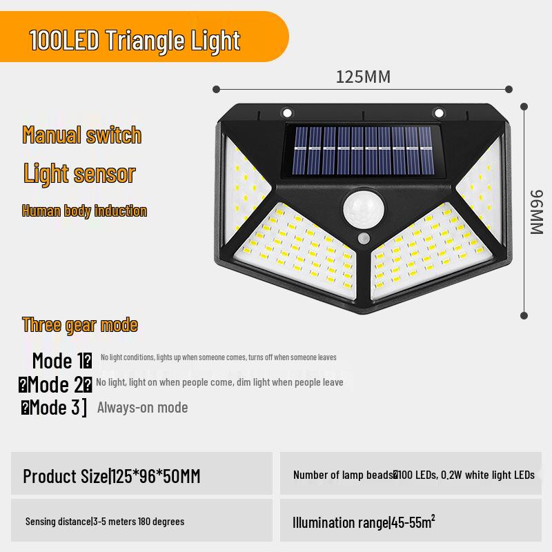 Solar Sensor Light: Automatic Dusk Activation for Outdoor Courtyard and Indoor Use