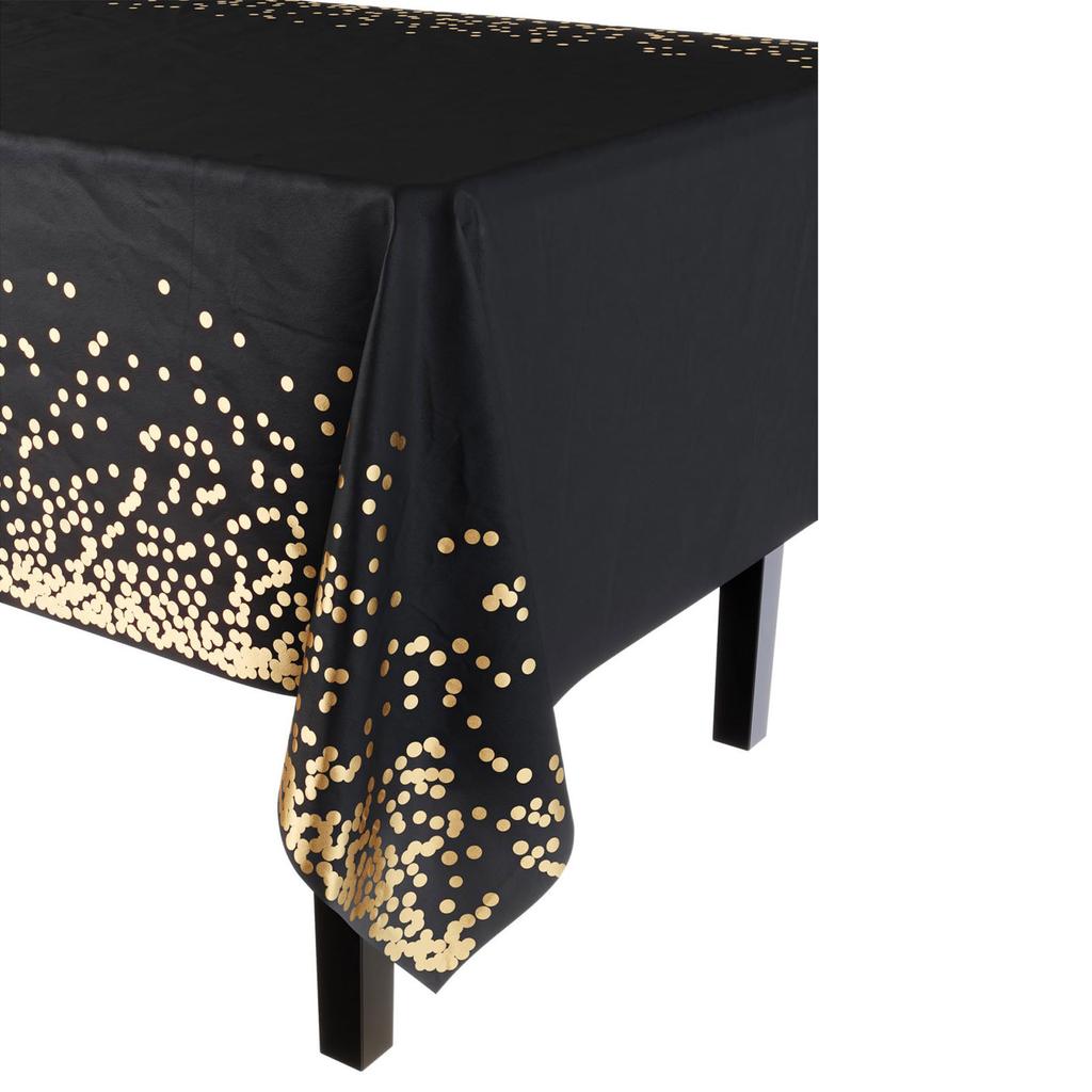 Disposable PEVA Thickened Plastic Rectangular Tablecloth Party Supplies