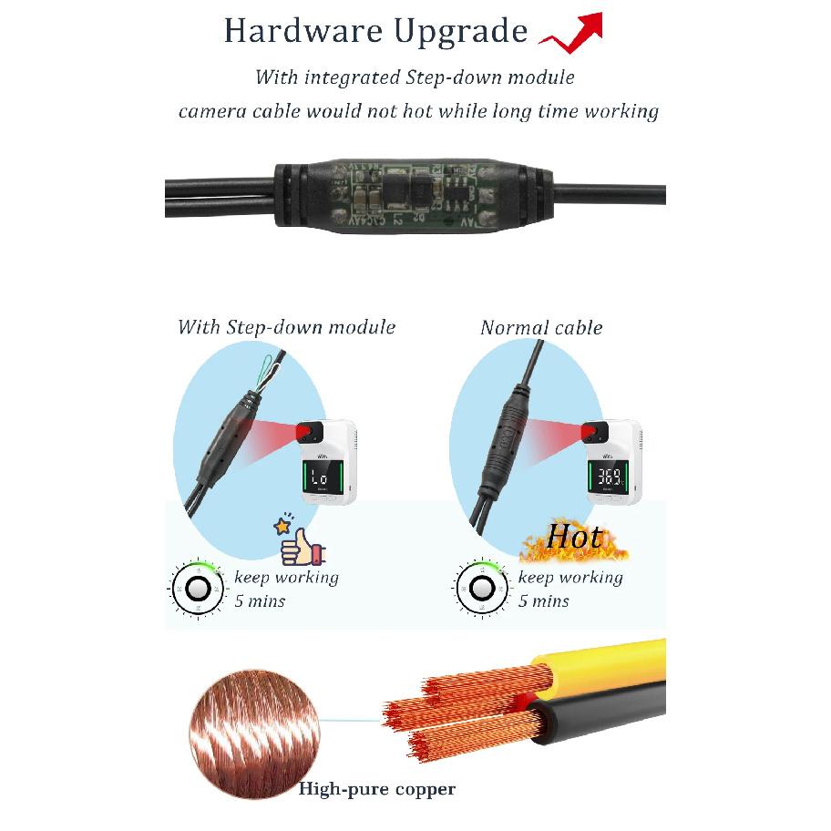 CCD HD AHD Fisheye Rear View Camera For Volkswagen Tiguan b7 2011 2012 2013 2014 2015 2016 Car Trunk Handle Reverse Monitor