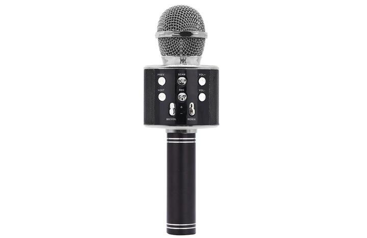 Głośnik Mobilny Z Mikrofonem Manta Mic12-Bk Czarny
