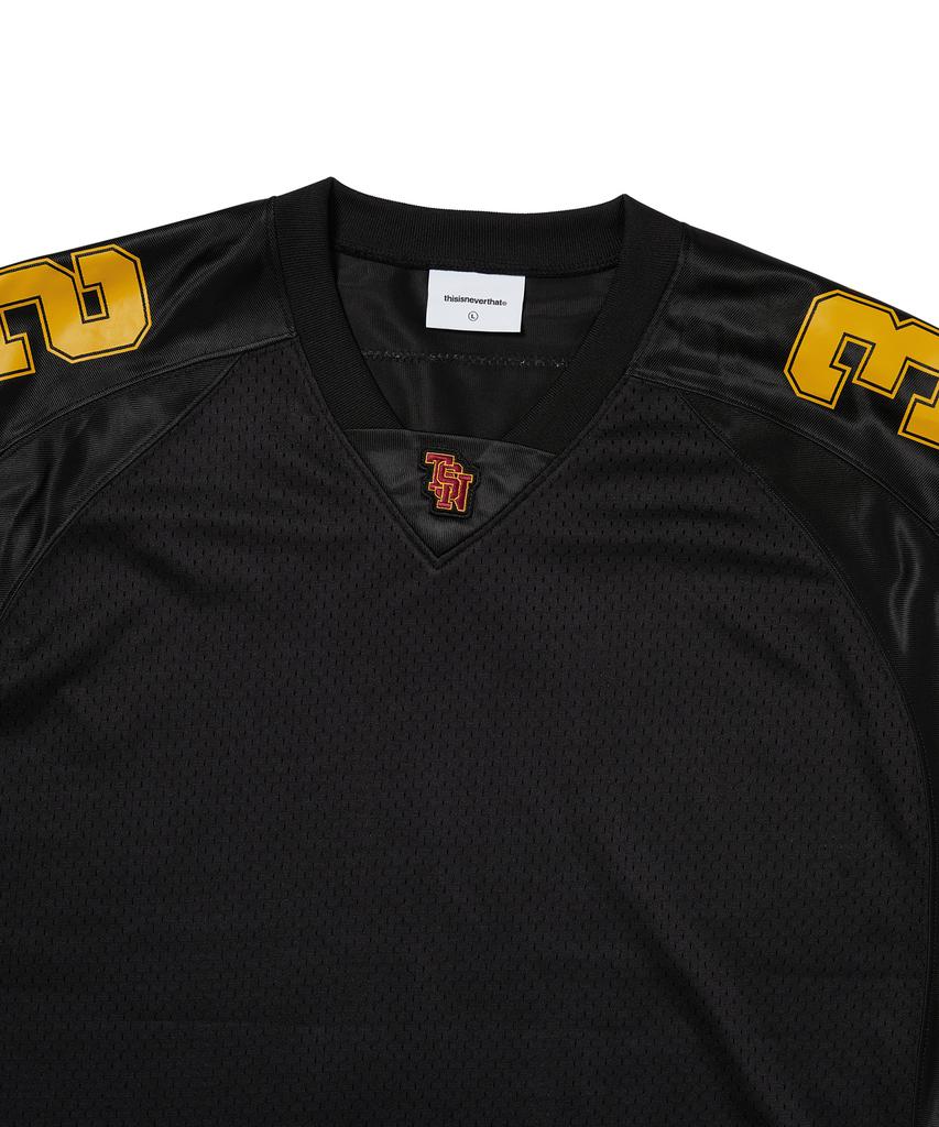 THISISNEVERTHAT Football Jersey Black