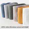 New 5Pairs Men Combed Cotton Socks Mesh Short Breathable Odor Proof and Antibacterial Business Spring Summer for Male Socks Size EU38-45