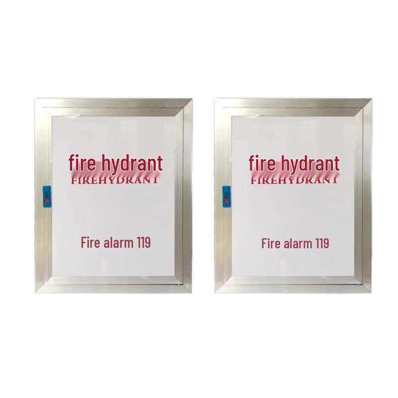 Fire Hydrant Box Plastic Acrylic Door Panel