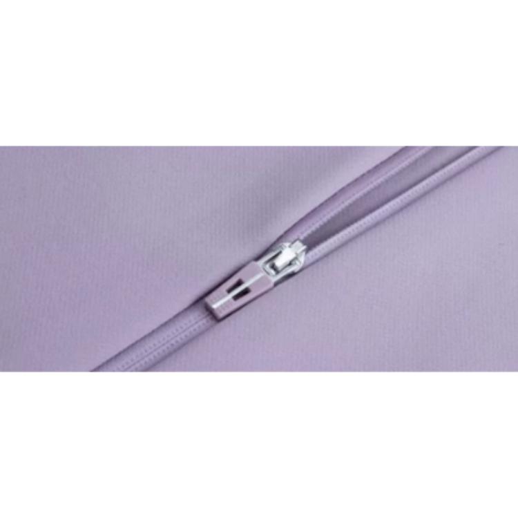 Anta Champion All-Weather Series Solid Color Zip-Up Hooded Comfortable Breathable Versatile Jacket Women jackets Cloud-Purple 162510606-4