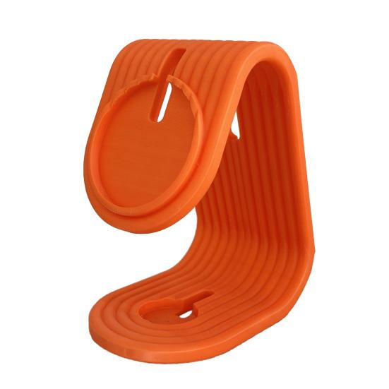 2 in 1 Charging Station 3D Printed Desk Phone Stand Multi-functional Watch Holder for Bedside оранжевый
