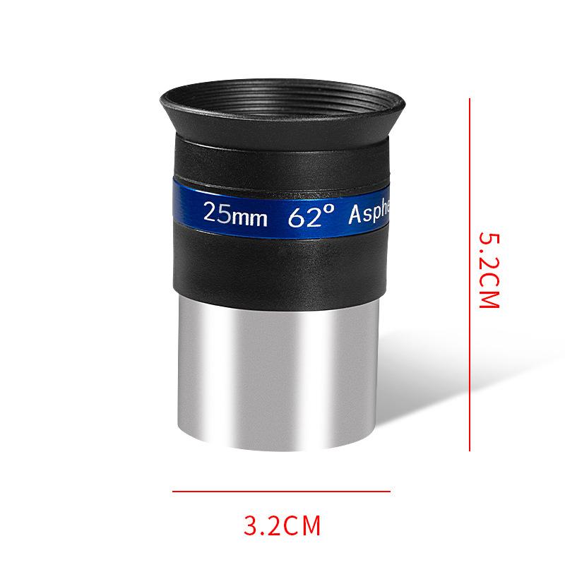 Astronomical Telescope Eyepiece 1.25-inch Physical Aperture 10mm Homemade DIY Accessories Cross-border Delivery