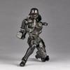Kaiyodo Takeya-style Articulated Figure Protect Gear "Type 34 Special Enhanced Armor" Black Ver. Approximately 150mm tall. Non-scale PVC & ABS painted
