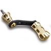 Rukojeť navijáku HEIGHTEN 42 mm s knoflíkem 22 mm, Shimano Daiwa Spinning Naviják Universal Game Stream Wave Series [Lehký rybolov] (Zlato) (657)