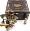 SEXTANT RAR NOU Sextant din Alama Sextant Nautic din Alama Funcțional Marin Vintage/Cutie