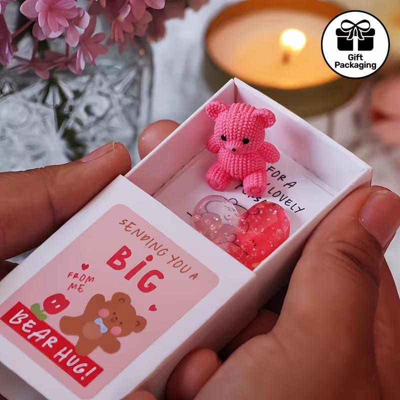 

Плюшевая игрушка Медведь-исповедник Говорящая кукла в форме сердца с функцией записи Подарок на День святого Валентина для подруги, возлюбленной